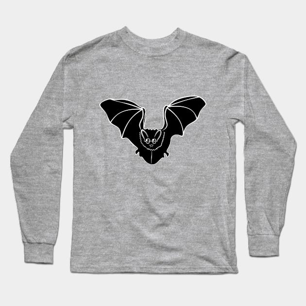 The Cute Bat Long Sleeve T-Shirt by Sqpine